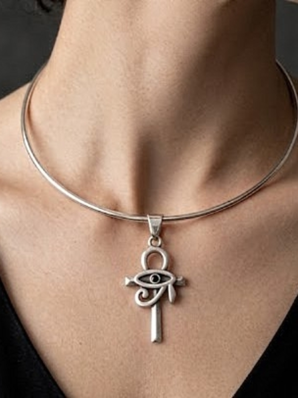 Ankh Pendant Necklace - Women Jewelry - Picture 4 of 9